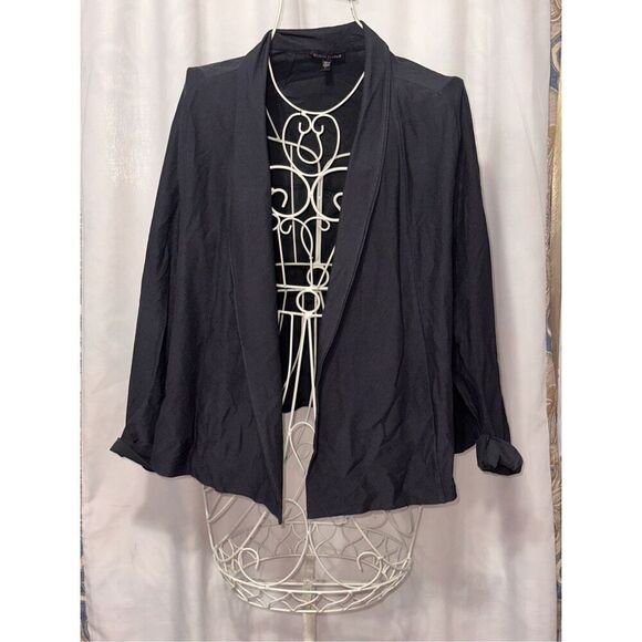 GREAT CONDITION WOMEN Eileen Fisher grey/green RN#78121/  CA#34460 Cardigan Fash - Picture 1 of 6